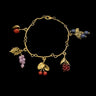 Fruit Charm Bracelet
