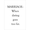 Marriage Card