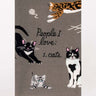 People I Love: Cats Dishtowel
