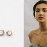 Empress Pearl Post Earrings