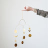 Star & Moon Brass Mobile