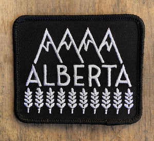 Alberta Iron On Patch