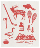O Canada - Swedish Dishcloth