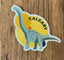 Calgary Dinosaur Sticker