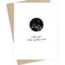 To The Mountains And Back - Card
