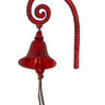 Two Birds Red Cast Iron Bell