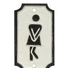 Womens Bathroom Sign