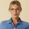 Orchid Island - Tan/Leopard Floral Readers