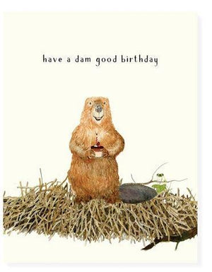 Dam Good Birthday Card