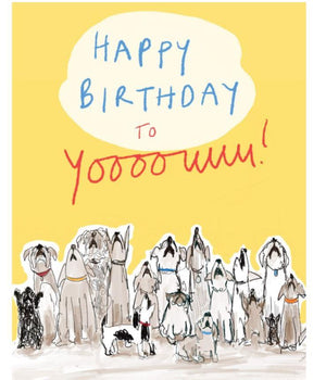 Happy Birthday to Yooouuuu! - Card
