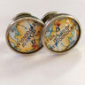 Island of Newfoundland - Vintage Map Cufflinks