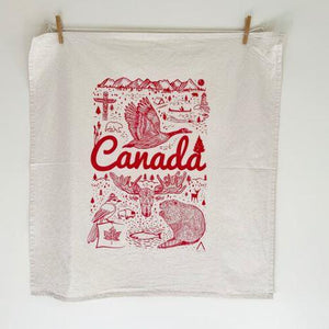 Canada Tea Towel