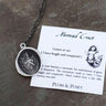 Mermaid Crest Wax Seal Necklace