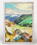 Road Trip: Rockies - 5x7 Framed Canvas