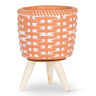 Woven Tripod Planter - Small