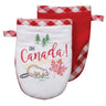 Oh Canada! Embroidered Grabber Oven Mitt