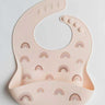Rainbow Silicone Bib