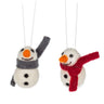 Snowman Ornament - Gray