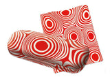 Red and White Eye Glasses Case