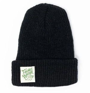 Friends of Nature Toque in Black