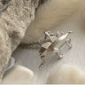 Stegosaurus Necklace - Silver