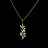 Flowering Thyme Dainty Pendant Necklace