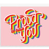 So Proud to Know You Card