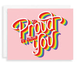 So Proud to Know You Card