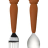 Big Kid's Lion Spoon & Fork Set