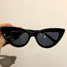 Luna Cat Sunglasses - Black/Grey Lens