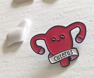 Cuterus Uterus Pin