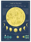 Chart of the Moon - Poster