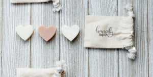Happily Ever After - Mini Heart Soaps in Bag
