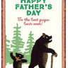 To the Best Papa Bear Ever! Card