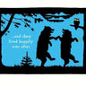 Bear Couple - Large Card