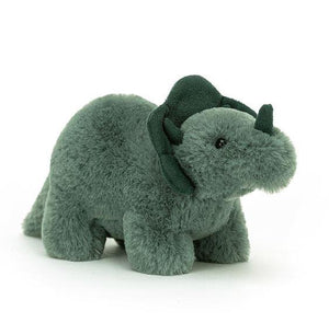 Fossilly Triceratops Mini Stuffed Animal