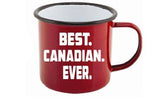 Best Canadian Ever - Enamel Mug