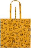 Yellow Sketch Dogs - Tote Bag