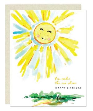 You Make the Sun Shine - Card