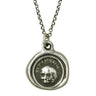 Skull Wax Seal Necklace
