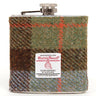 Macleod Tartan Harris Tweed Hip Flask