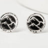 Mountains Sterling Silver Stud Earrings