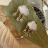 Mother of Pearl Cloud Earrings
