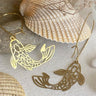 Koi Fish Drop Earrings
