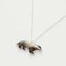Badger Enamel Necklace