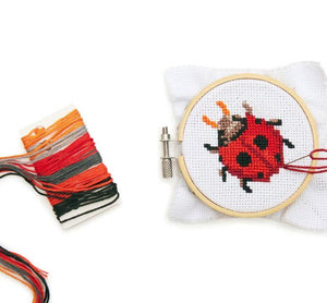 Ladybug DIY Embroidery Kit