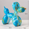 Graffiti Balloon Dog Sculpture