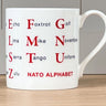 NATO Alphabet Mug