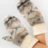 Nordic Creme & Beige Mittens