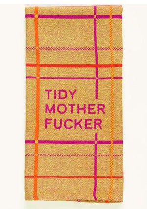 Tidy Motherf*cker Tea Towel